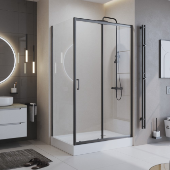 Душевой уголок BELBAGNO UNO-195-AH-1-150/100-C-Cr