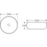 Раковина 30x30 см BELBAGNO BB1114