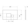 Смывная клавиша BELBAGNO BB071CR