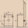 Тумба BELBAGNO ENERGIA ENERGIA-N-1200-2C-PIA-BL