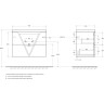 Тумба BELBAGNO VITTORIA VITTORIA-700-2C-SO-TB-P