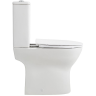 Унитаз-компакт безободковый с сиденьем BELBAGNO LOUNGE BB045CPR/SC + BB045/051T BB045CPR/SC/BB045/051T